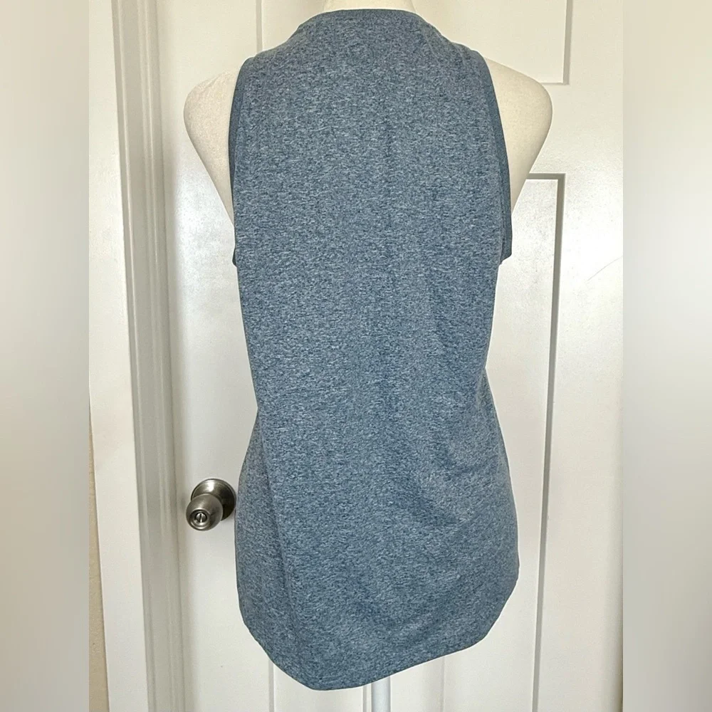 Nike Dri-FIT Sleeveless Tank Top | Heather Blue | Size Small